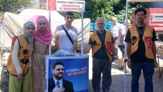 BTP Eceabat'ta sahaya indi: Vatandaştan yoğun ilgi