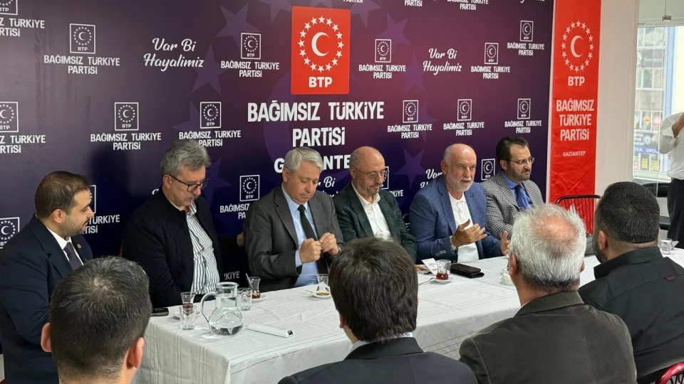 BTP Gaziantep İl Başkanlığından üst düzey katılımlı İl Divan Toplantısı