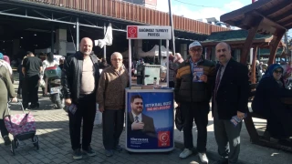 BTP Kocaeli Teşkilatı İzmit Meydanı’nda vatandaşlarla buluştu