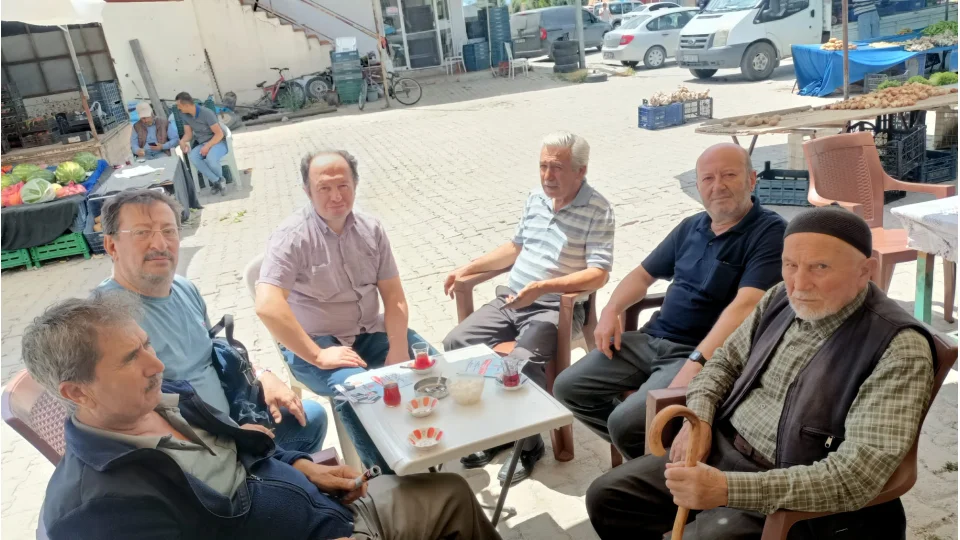 BTP Kütahya Teşkilatı Aslanapa'da pazarcı ve esnafın sorunlarını dinledi