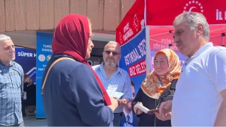 BTP Rize Teşkilatı sahaya indi: Kent meydanında yoğun ilgi