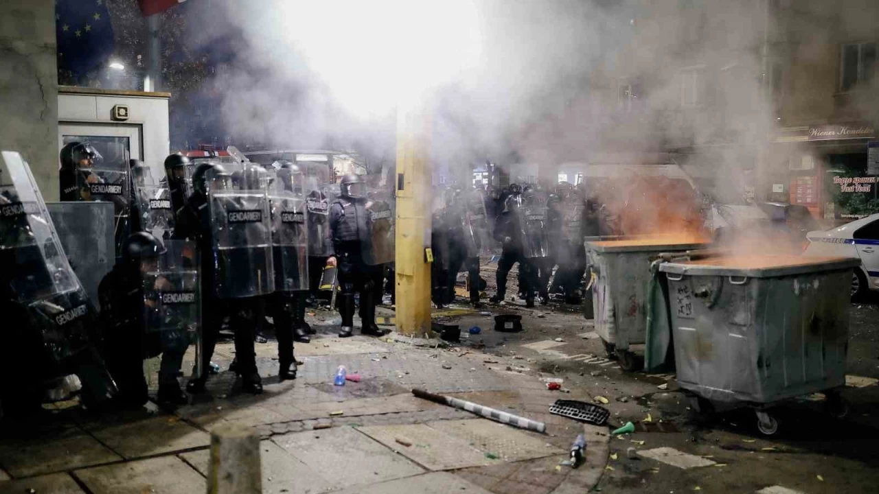 Bulgaristan'da protestolarda atma: 2 yaral, 10 gzalt