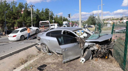 Burdur'da trafik kazas: 4 yaral
