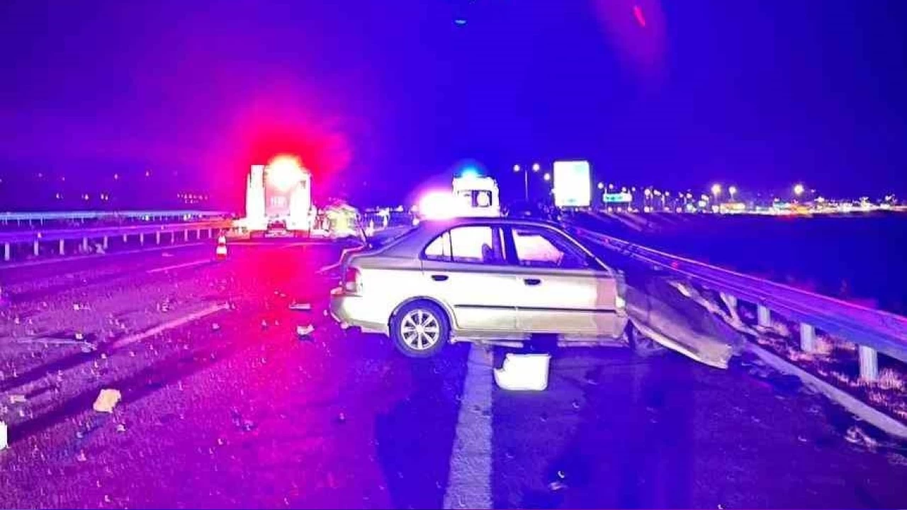 Bursa'da feci kaza: 1 �l�, 5 yaral�