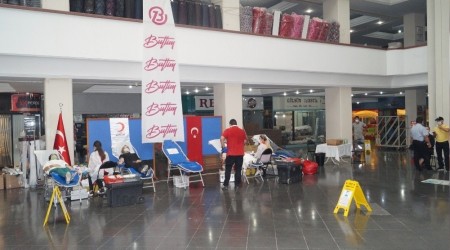 BUTTİM sâkinlerinden kan bağışı