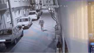 Çaldığı otomobille kaza yaptı