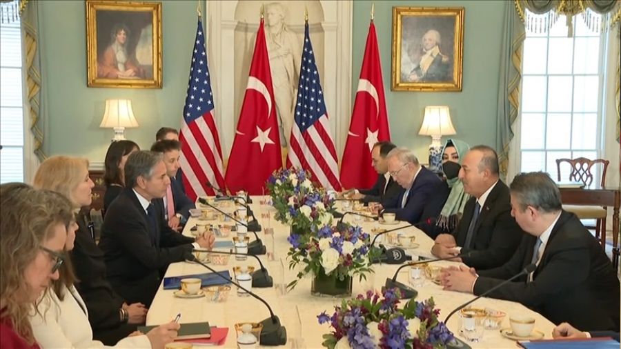 Çavuşoğlu Blinken ile görüştü