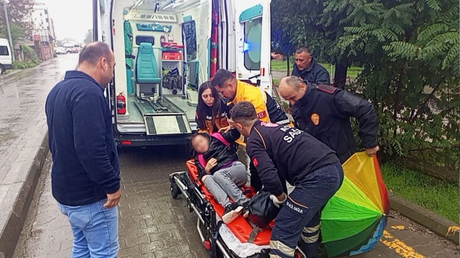 Çaycuma'da çocuk dereye düştü
