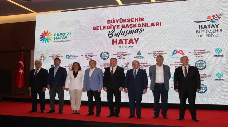 CHP'li büyükşehir başkanları Hatay'da