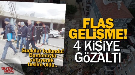 Çöken binaya ilişkin 4 kişiye gözaltı