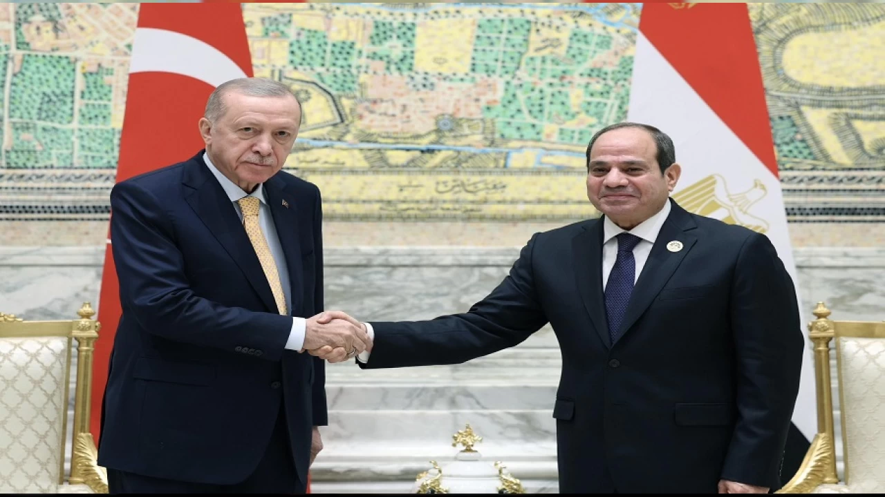 Cumhurbaşkanı Erdoğan, Mısır Cumhurbaşkanı Sisi ile görüştü