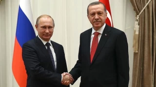Cumhurbaşkanı Erdoğan, Rusya Devlet Başkanı Putin ile görüştü