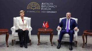 D��i�leri Bakan� Fidan, Letonyal� mevkida�� Braze ile g�r��t�