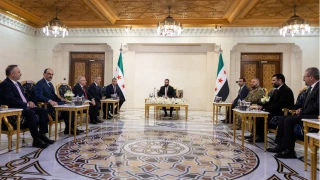 D��i�leri Bakan� Fidan, Savunma Bakan� G�ler ve M�T Ba�kan� Kal�n, Suriye lideri �ara ile g�r��t�