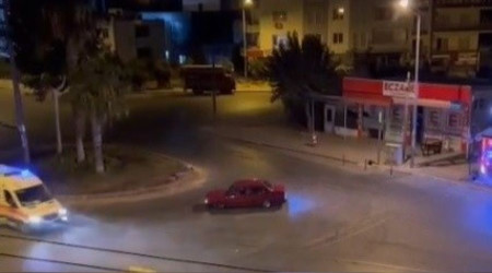 Drift yapan iki sürücüye 61 bin lira ceza
