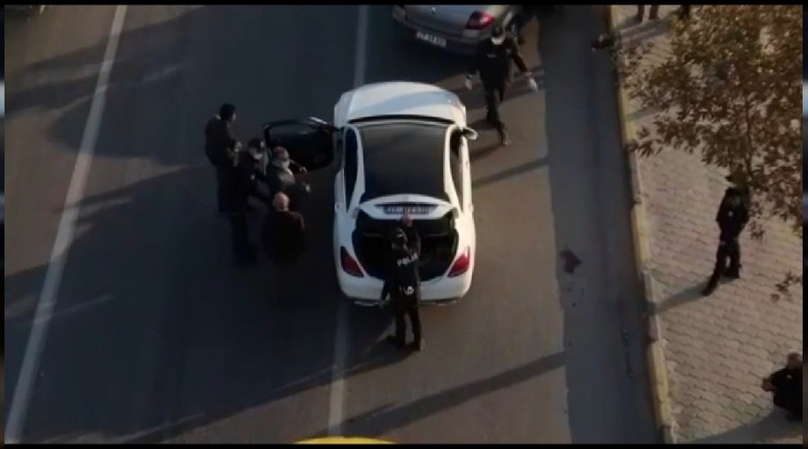 Drone destekli asayiş uygulaması