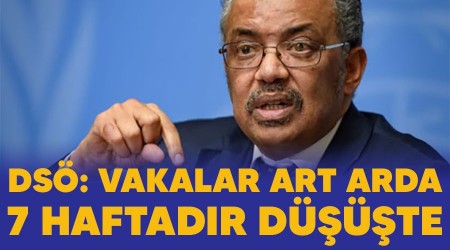 DSÖ: Vakalar art arda 7 haftadır düşüşte