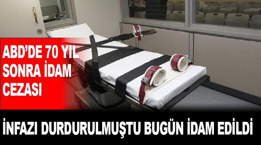 D�n infaz� durdurulmu�tu bug�n idam edildi
