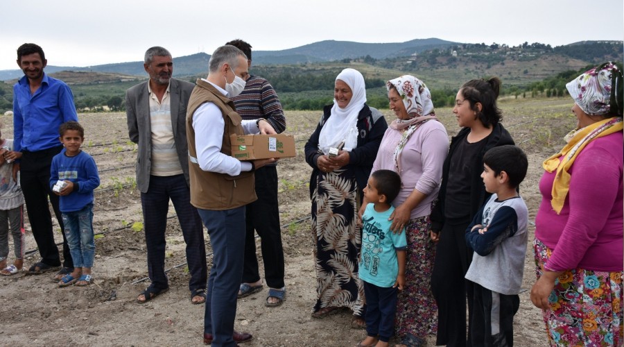 Dünya Süt Günü’nde süt ikramı