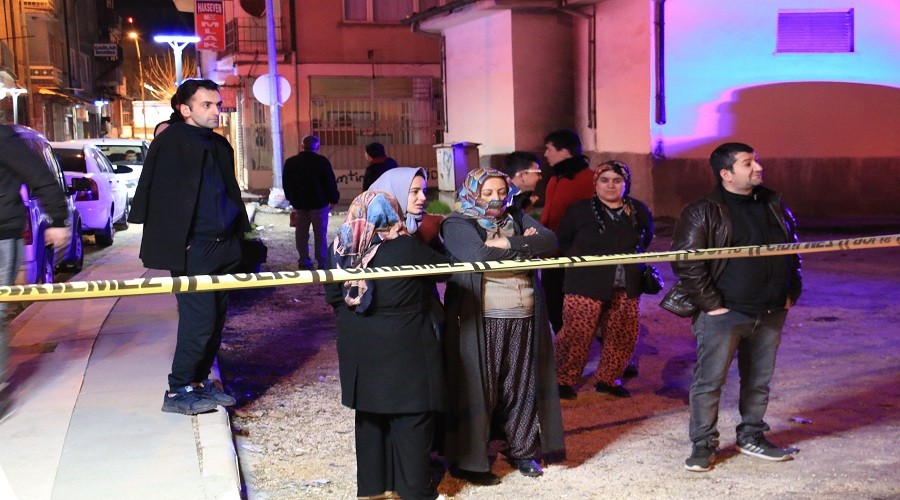 Elazığ’da korku dolu gece