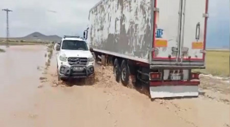Ereğli'de dolu ve sel çiftçiyi vurdu