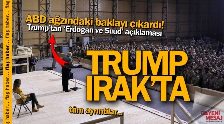 Flaş haber! Trump'tan Erdoğan ve Suud açıklaması