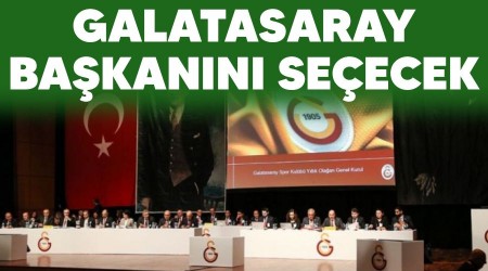 Galatasaray başkanını seçecek