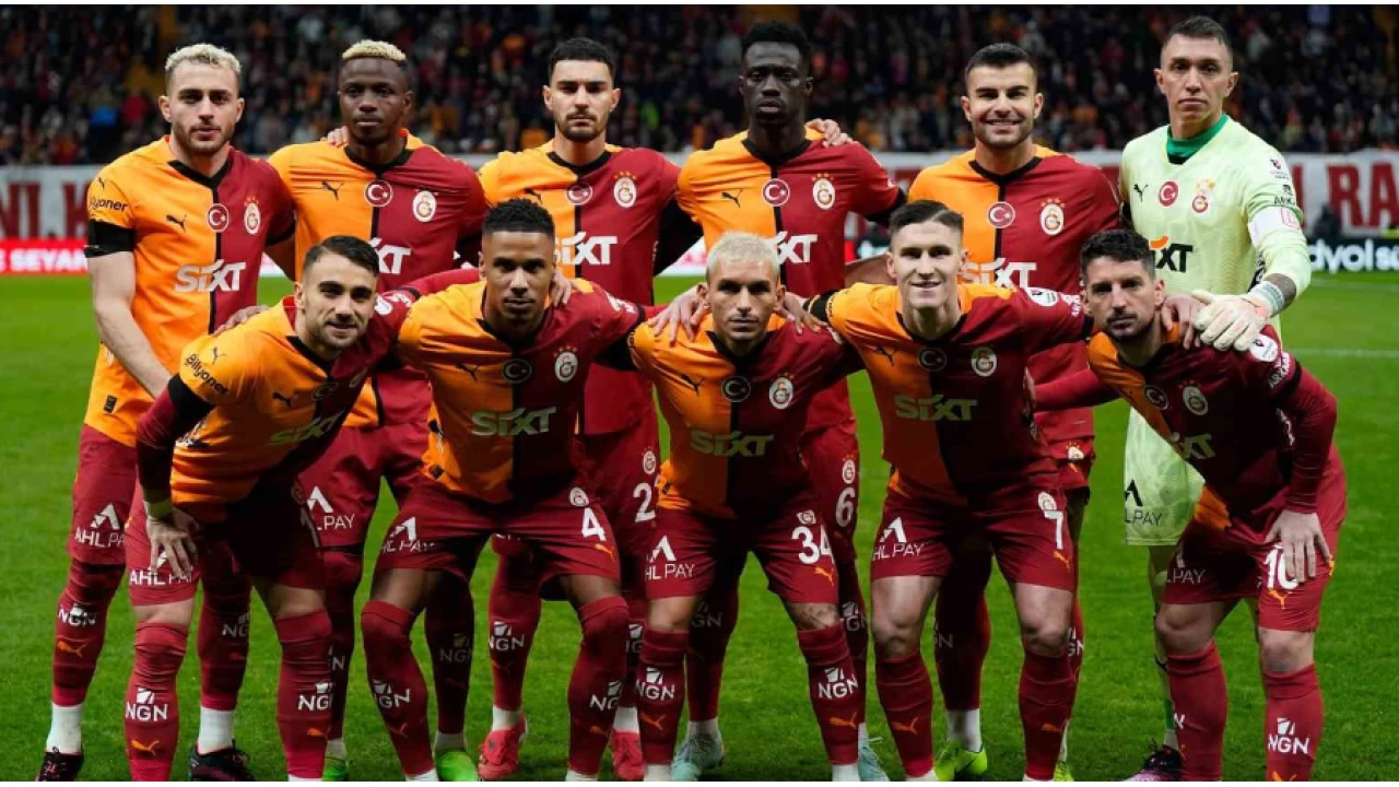 Galatasaray'da goller 17 farklı futbolcudan geldi