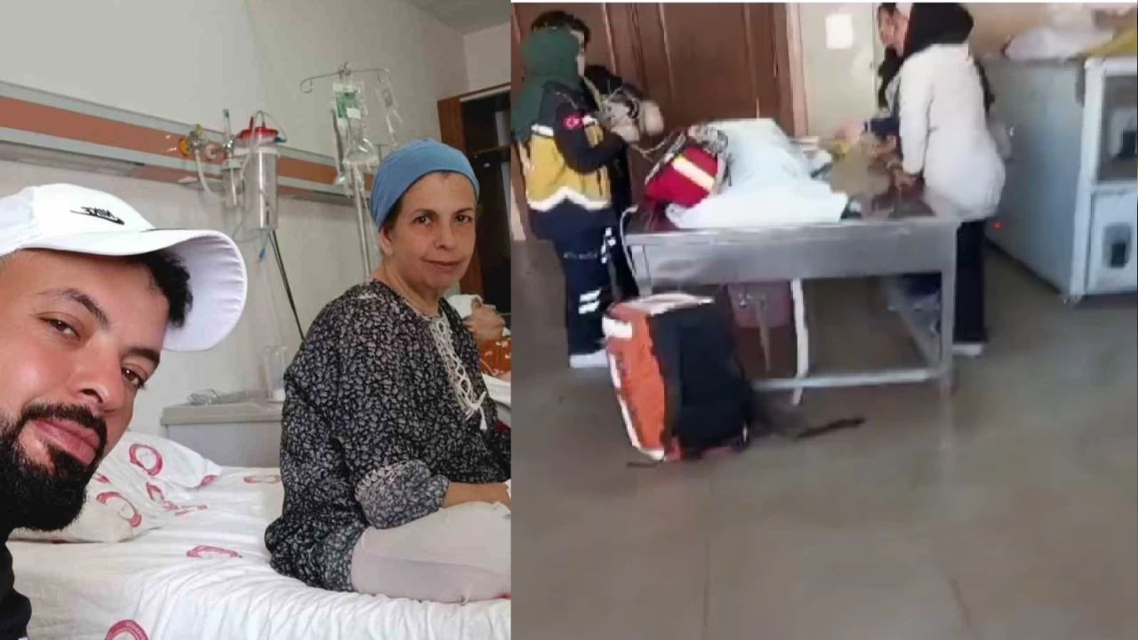Gasilhanede gözlerini açan cenaze paniğe neden oldu