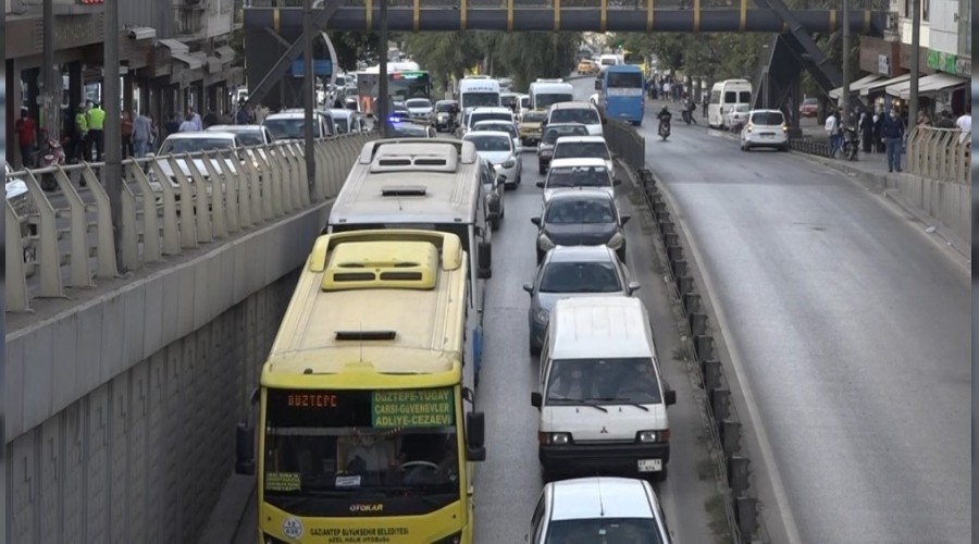 Gaziantep'te trafik çilesi
