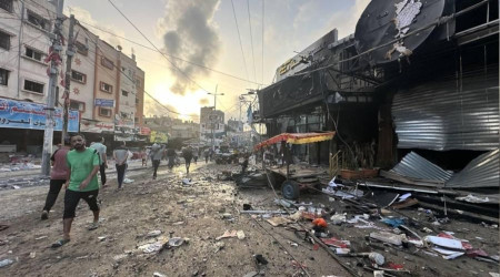 Gazze'deki hkmet: Gazze'ye hi yakt girmedi