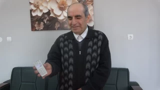 Ge kalnan tehis ile gzlerini kaybetti