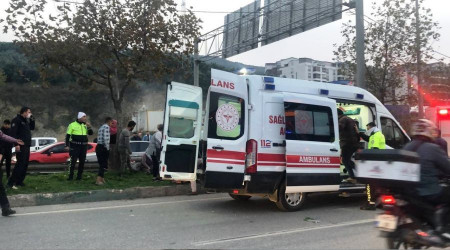 Gemlik'te minibs kazas: 13 yaral
