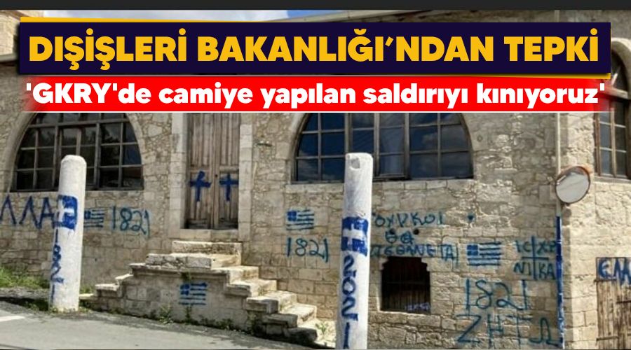 'GKRY'de camiye yap�lan sald�r�y� k�n�yoruz'