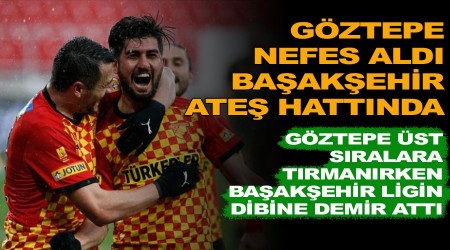 Göztepe Karaman ile nefes aldı! Başakşehir ateş hattında