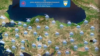 Hafta sonu tm yurtta gk grltl saanak bekleniyor