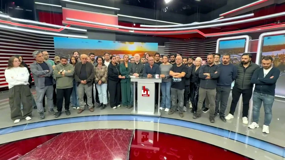 Halk TV �al��anlar�ndan ortak bildiri
