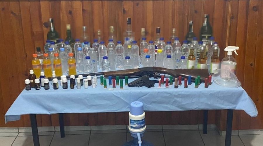 Ham maddeyi internetten alıp sahte alkol üretmişler