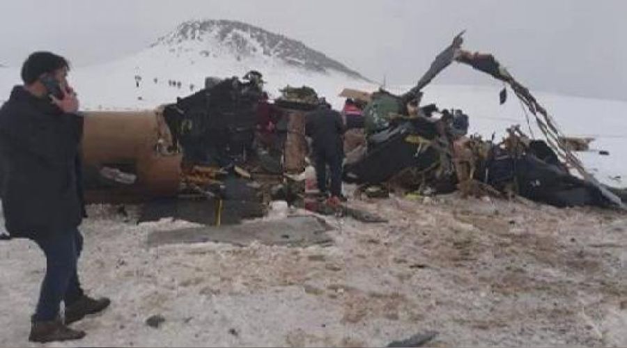 Helikopter enkazına ilk varan vatandaş anlatıyor