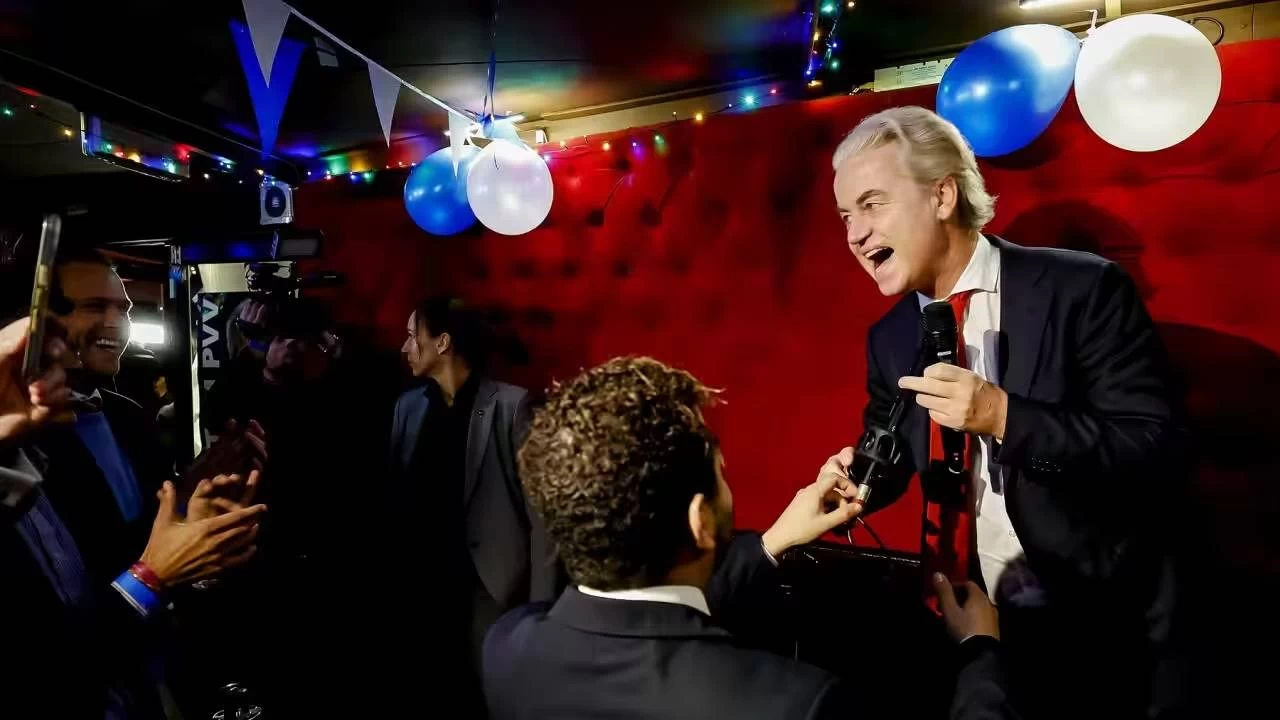 Hollanda'da seimi kazanan rk lider Wilders'in ilk mesaj: lkeyi biz yneteceiz