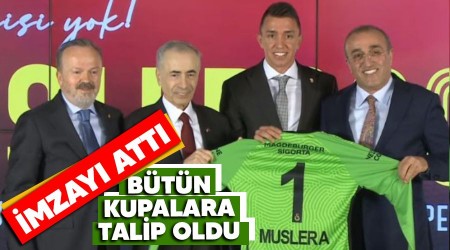 İmzayı attı, bütün kupalara talip oldu