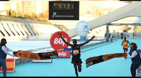 İspanya'da dünya rekoru kırdı
