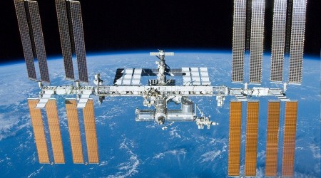 ISS çıplak gözle görülebildi