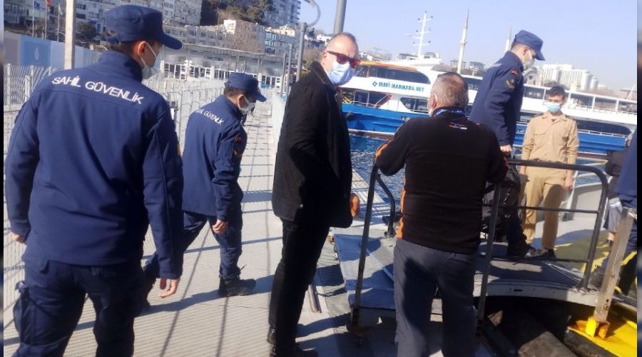 İstanbul'da vapurlarda denetim yapıldı