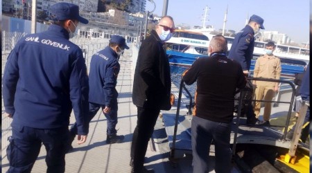 İstanbul'da vapurlarda denetim yapıldı
