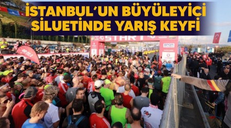 İstanbul'un büyüleyici siluetinde yarış keyfi