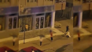 İşyerlerinin camlarını kıranlar yakalandı