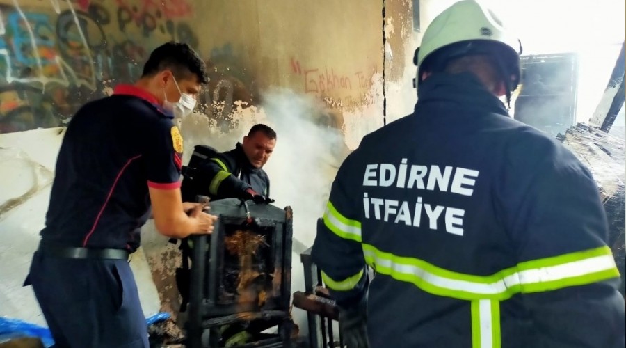 �tfaiyeden yang�na jet m�dahale