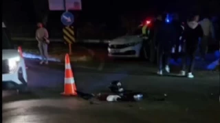 zmir'de motosiklet belediye otobsne arpt: 1 l, 1 ar yaral