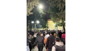Kadir Gecesi'nde Yuşa Tepesi'ne ziyaretçi akını